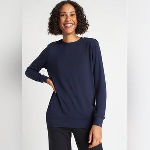 KIT AND ACE WEEKEND PULLOVER OVERSIZED FIT
HEATHER DARK NAVY NWT Brushed Terry L